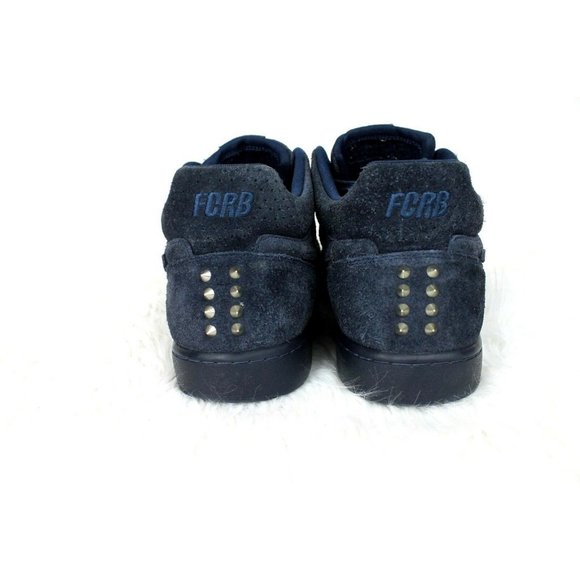 Nike NSW Tiempo Shoes size 14 Men 645330-440 Blue Suede Chrome Studs 2014 - Picture 5 of 8